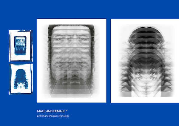 Male and Female, limited edition print by Lilit L Hovhanni