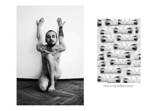 Face is the intimate zone, limited edition print by Lilit L Hovhanni