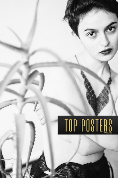 Top posters magazine, publication, New York, NY - inner pages: image by visual artist Lilit L Hovhanni
