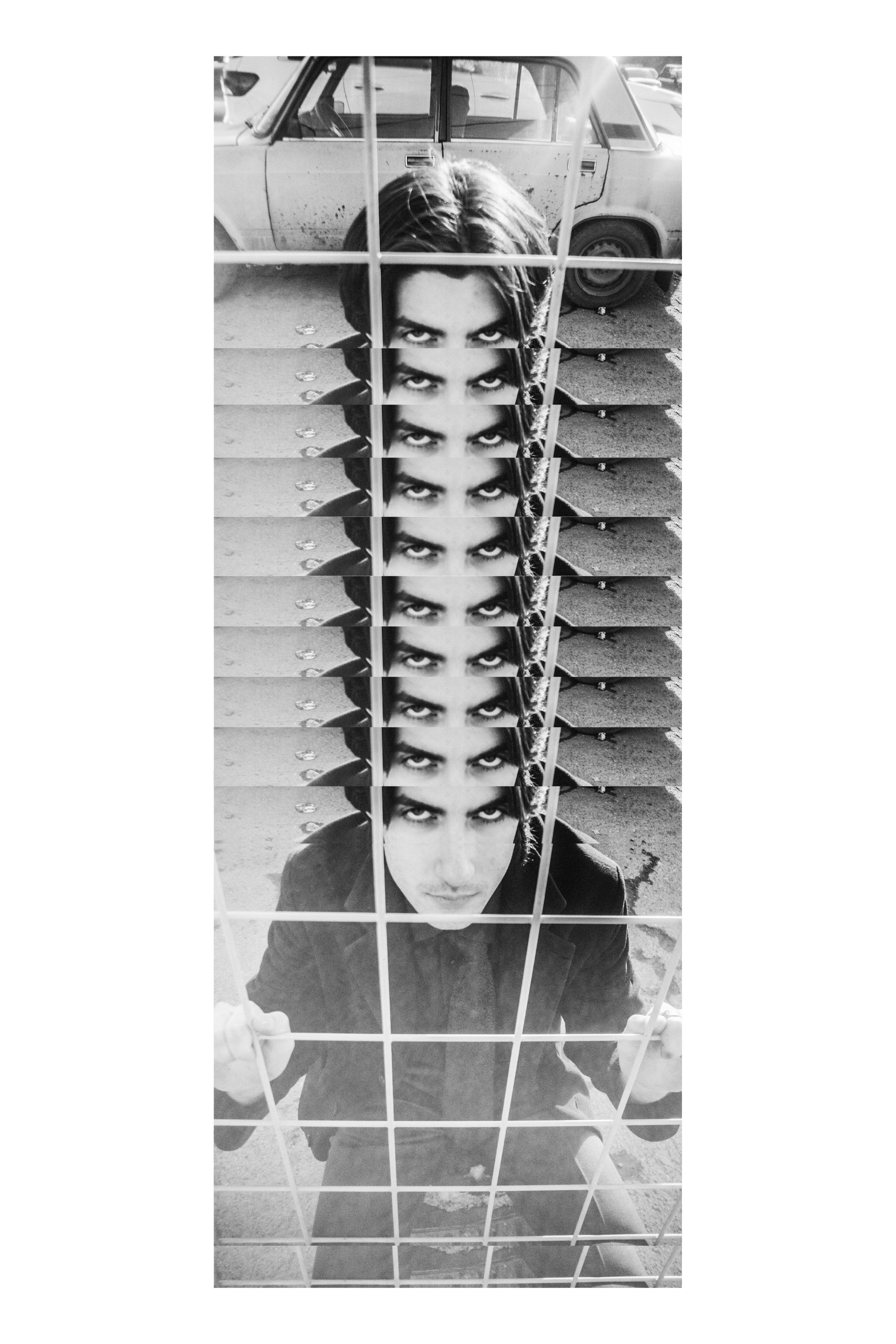 Repeated frames of a single moment, from Repetition by Lilit L Hovhanni.
