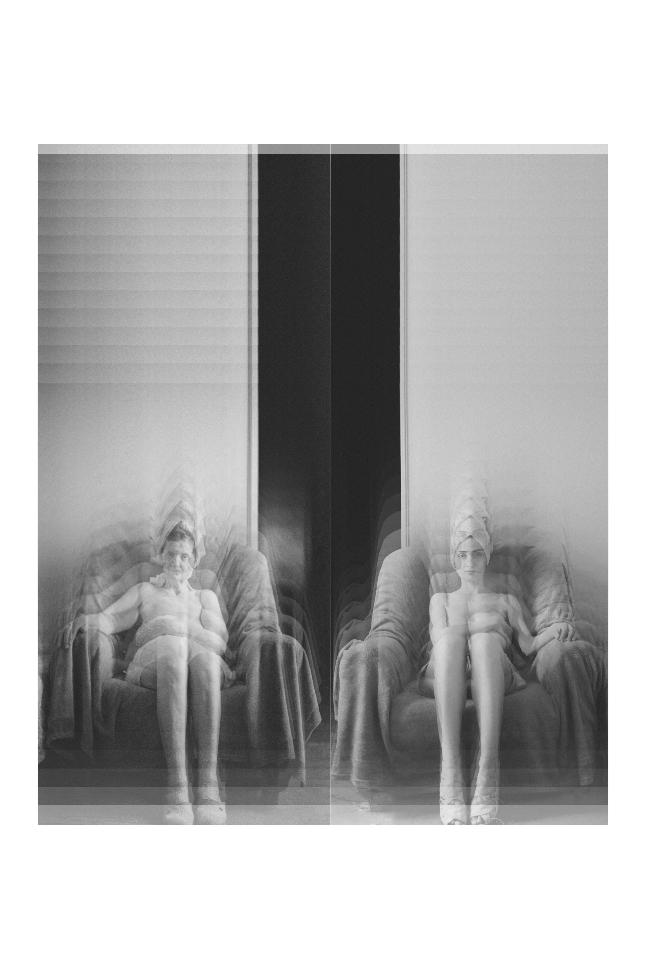 Repeated frames of a single moment, from Repetition by Lilit L Hovhanni.
