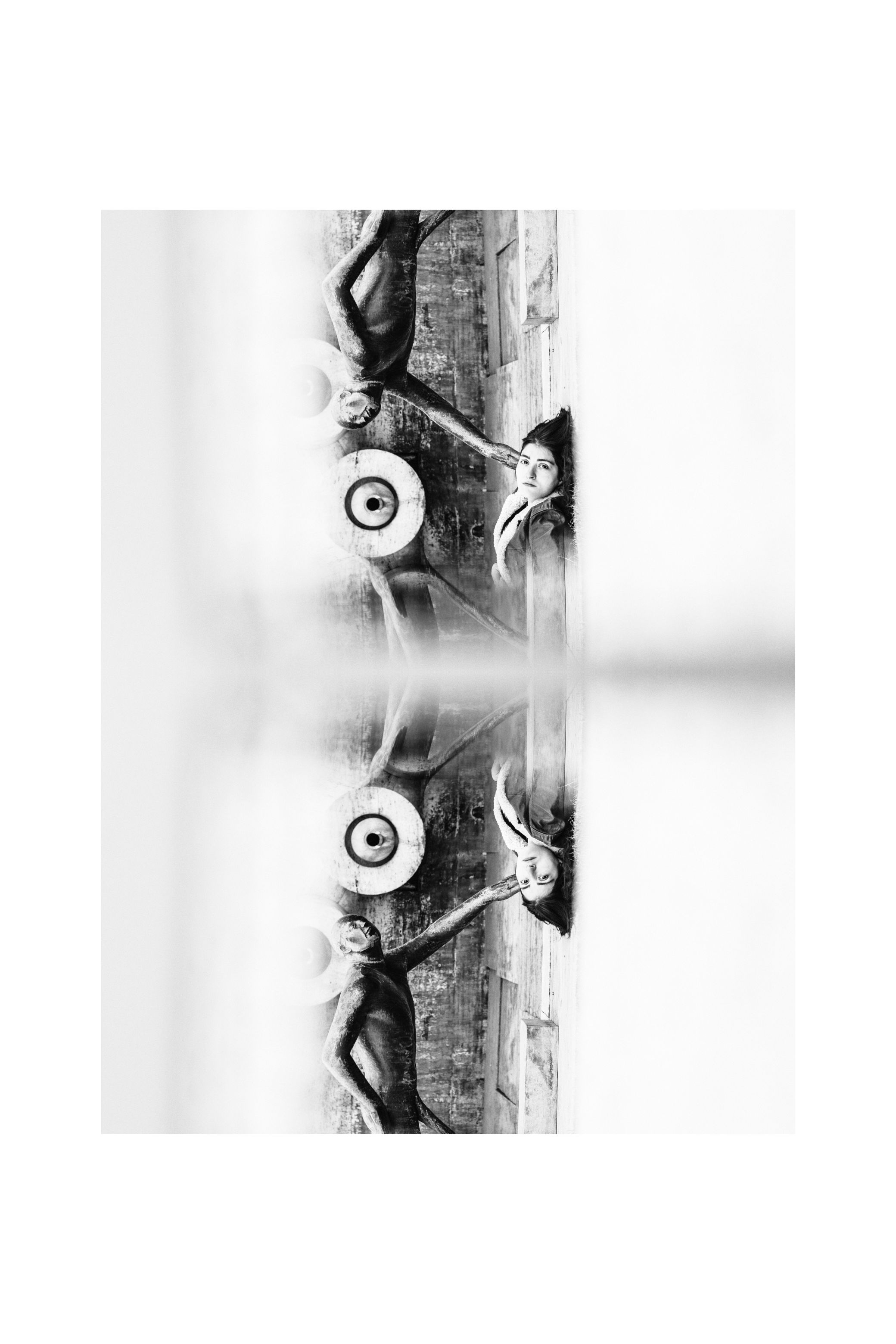 Repeated frames of a single moment, from Repetition by Lilit L Hovhanni.