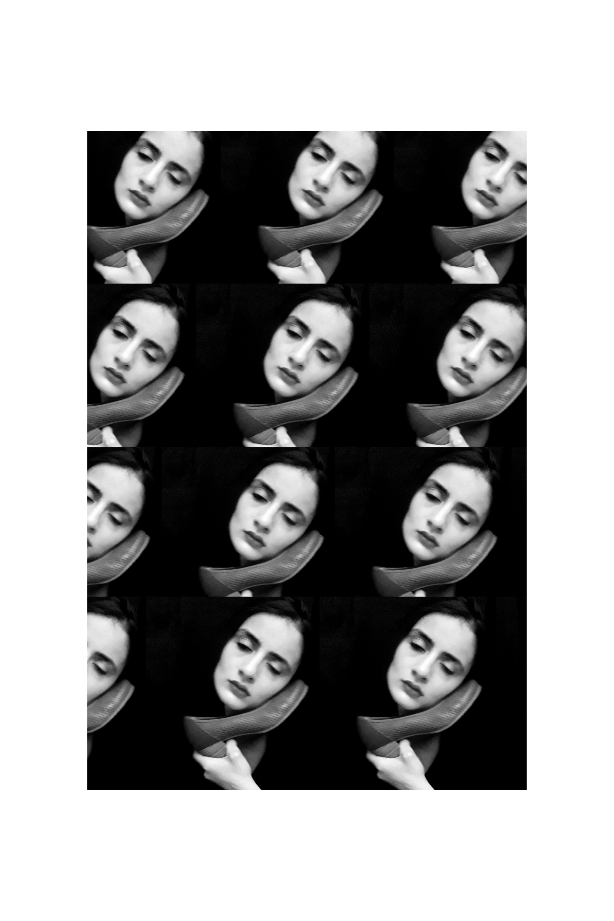Repeated frames of a single moment, from Repetition by Lilit L Hovhanni.
